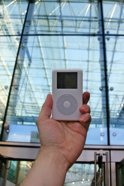 iPod в бизнес-центре Сиэтла, Вашингтон